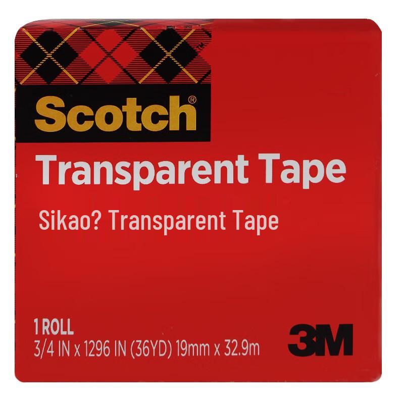 3M Scotch 600 Premium Transparent Tape