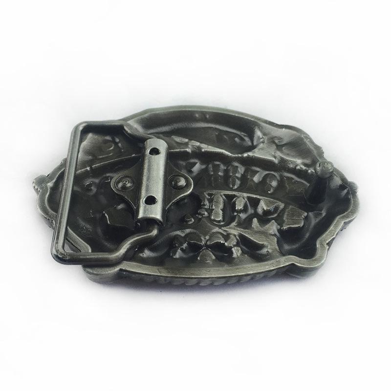 Country Music Guitar Belt Buckle - Rock Band Style for Jeans
