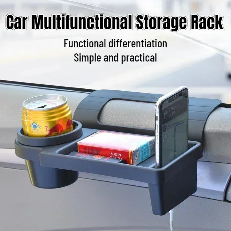 Side Door Window Phone Slot Hanging Organizer Car Organizer Box with Cup Drink Holder Car Side Door Storage Box Car Phone Stand  Auto Accessories