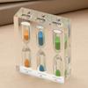 Colorful Acrylic Hourglass Timer Portable Sand Timer Clock 1/2/3/4/5 Minutes Hourglass  School Use