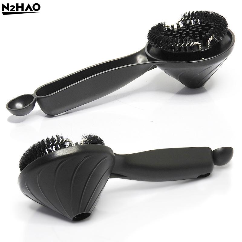 

58mm Espresso Group Head Cleaning Brush, Coffee Machine Brush Cleaner Barista Accessories, Commercial Coffee Maker Cleaning Tool onesize