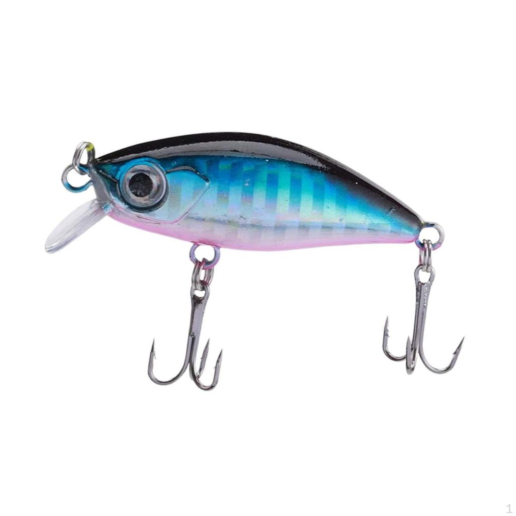 Fishing Lure Hard Bait Submerged Minnow Crankbait Swimbaits Artificial for Freshwater