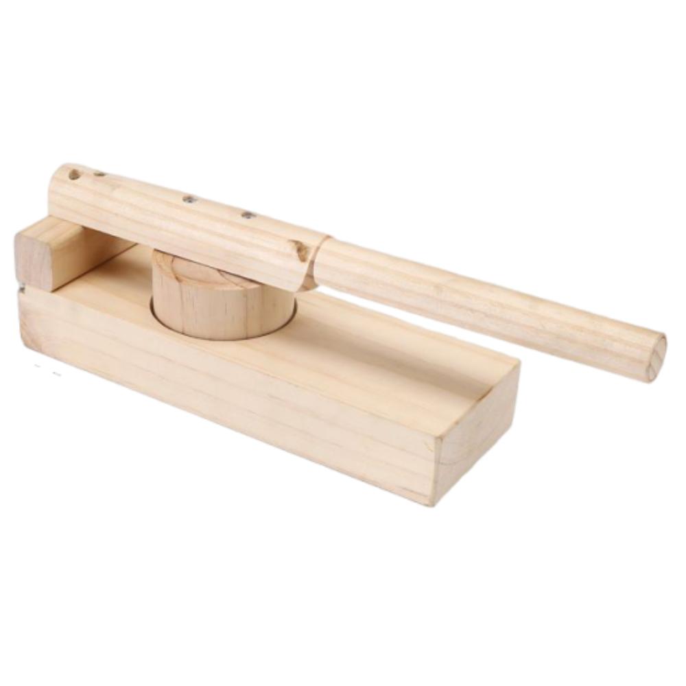 Non-stick Dumpling Skin Wrapper Mold Hand Press Dough Press Maker  Restaurants Wooden