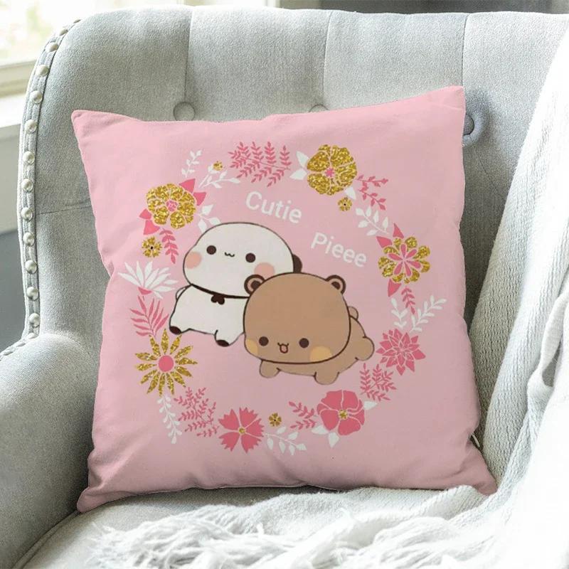 Pillowcase Bubu Dudu 45x45cm Home Decor Cushion Cover Sofa Bed Car Cushion Cover Halloween Christmas