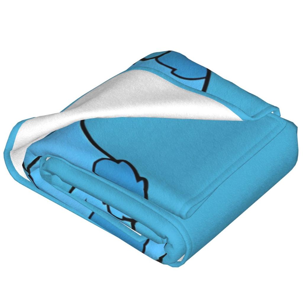 Blues Clues Cartoon TV Show Blanket Flannel Funny Warm Throw Blanket for Bedspread Winter