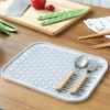 Almohadilla de Aislamiento Anti-Calor de Silicona Cuadrada Antideslizante Posavasos Vajilla Drenaje Olla Alfombrilla Olla Plato Individual