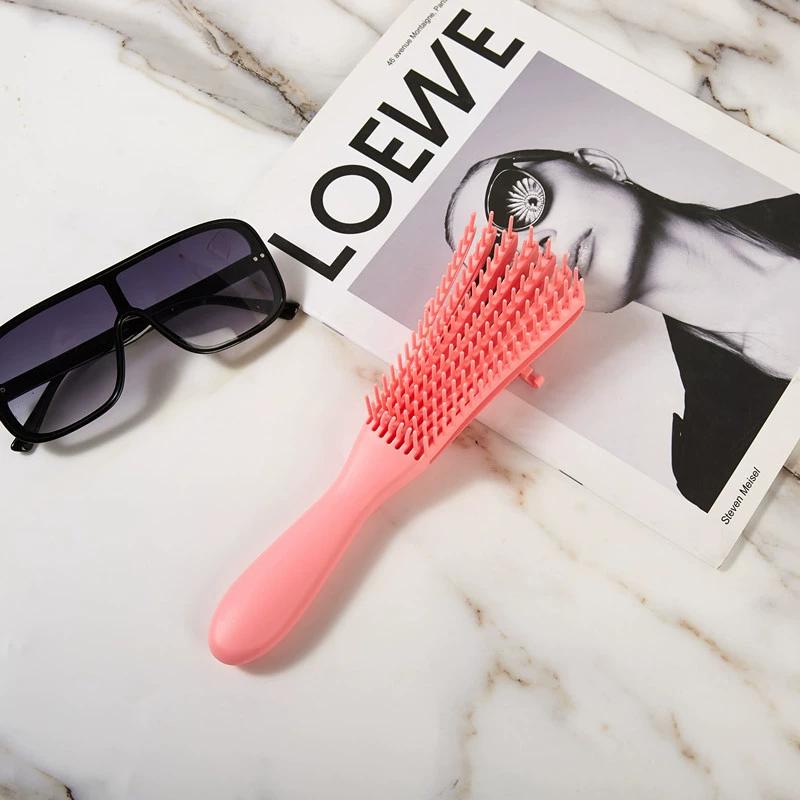 Hair Comb Detangling Brush Women Men Scalp Massage Hair Brush Detangler Brush For Curly Hair Thick Hair Octopus Hairbrush