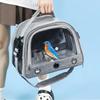 Breathable Portable Parrot Travel Bag with Tray Pet Handbag Parrot Carrier Bag  Pet Supplies