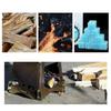 Metal Wood Burning Stove Folding Pocket Stove Wood Furnaces Burners Outdoor Metal Backpacking Stove Easy to Carry