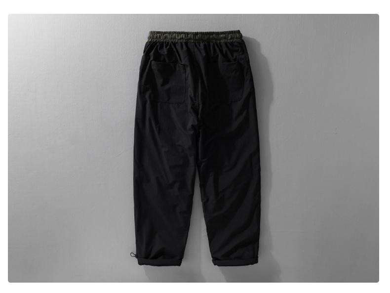 Men's Loose Fit Casual Pants K213 - Comfortable Outdoor Workwear for Spring and Summer