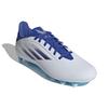 Adidas X Speedflow.4 FG White Legacy Indigo Unisex Sneakers Cloud-White Sky-Rush GW7515