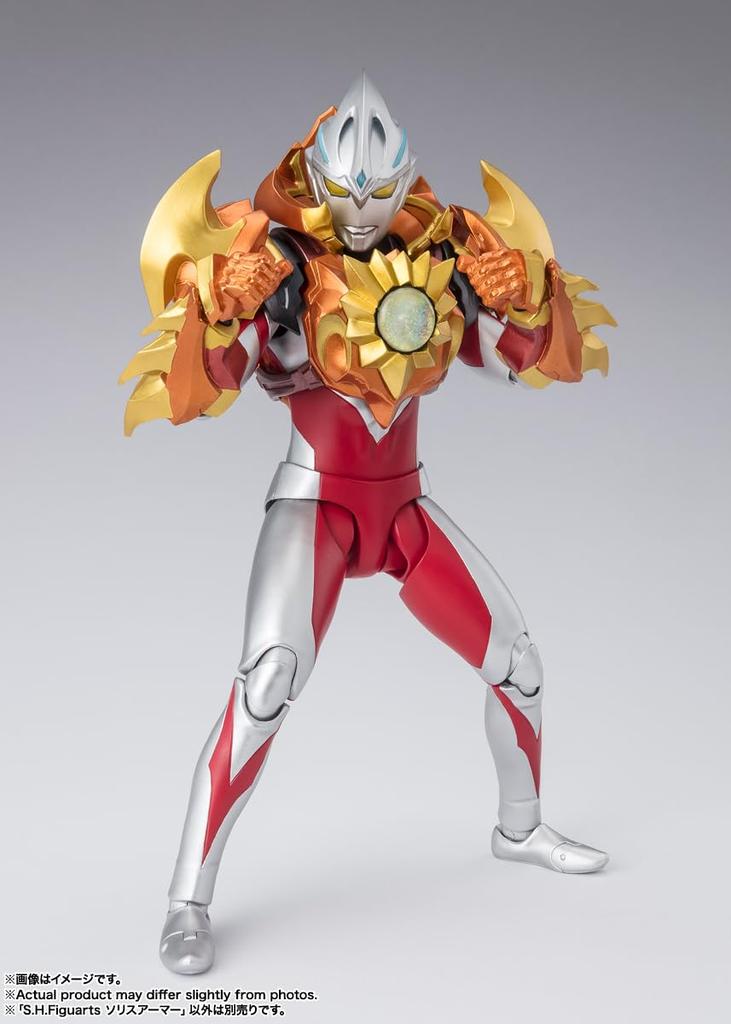 TAMASHII NATIONS Ultraman Arc Solis Armor 150mm PVC ABS painted movable figure S.H.Figuarts Approx. &