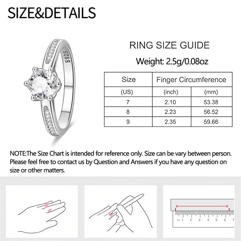 

Women Copper Metal Finger Rings Designed For Women Authentic Original Copper Metal Cocktail Ring Geometric Cubic Zircon Heart Wedding High Quality 7