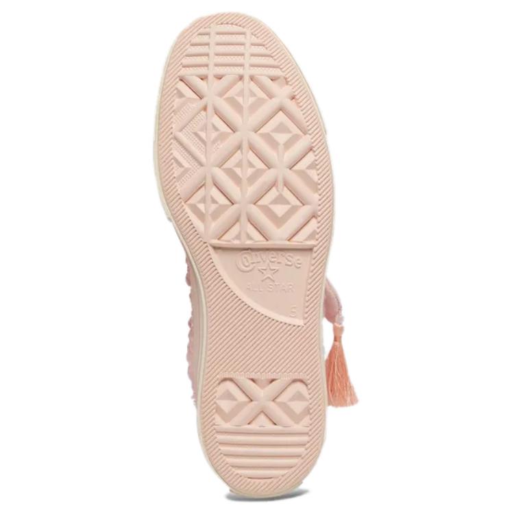 Converse 1970s Comfortable and Versatile High-top Canvas Shoes for Women in Light Pink