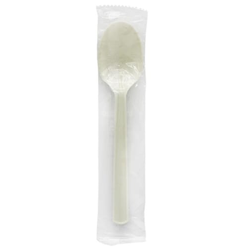 Artnap Disposable Spoons, Individually Wrapped, 30 Spoons, 3.6 x 1.2 x 16 cm, AL-750