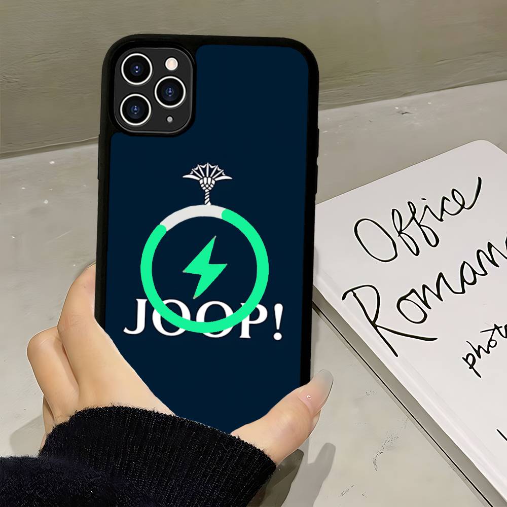 

Famous Printed J-JoopS Logo For Magesafe Magnetic Wireless Phone Case For IPhone 17 Pro Max Air 13 12 Mini 16 15 14 11 iPhone 16