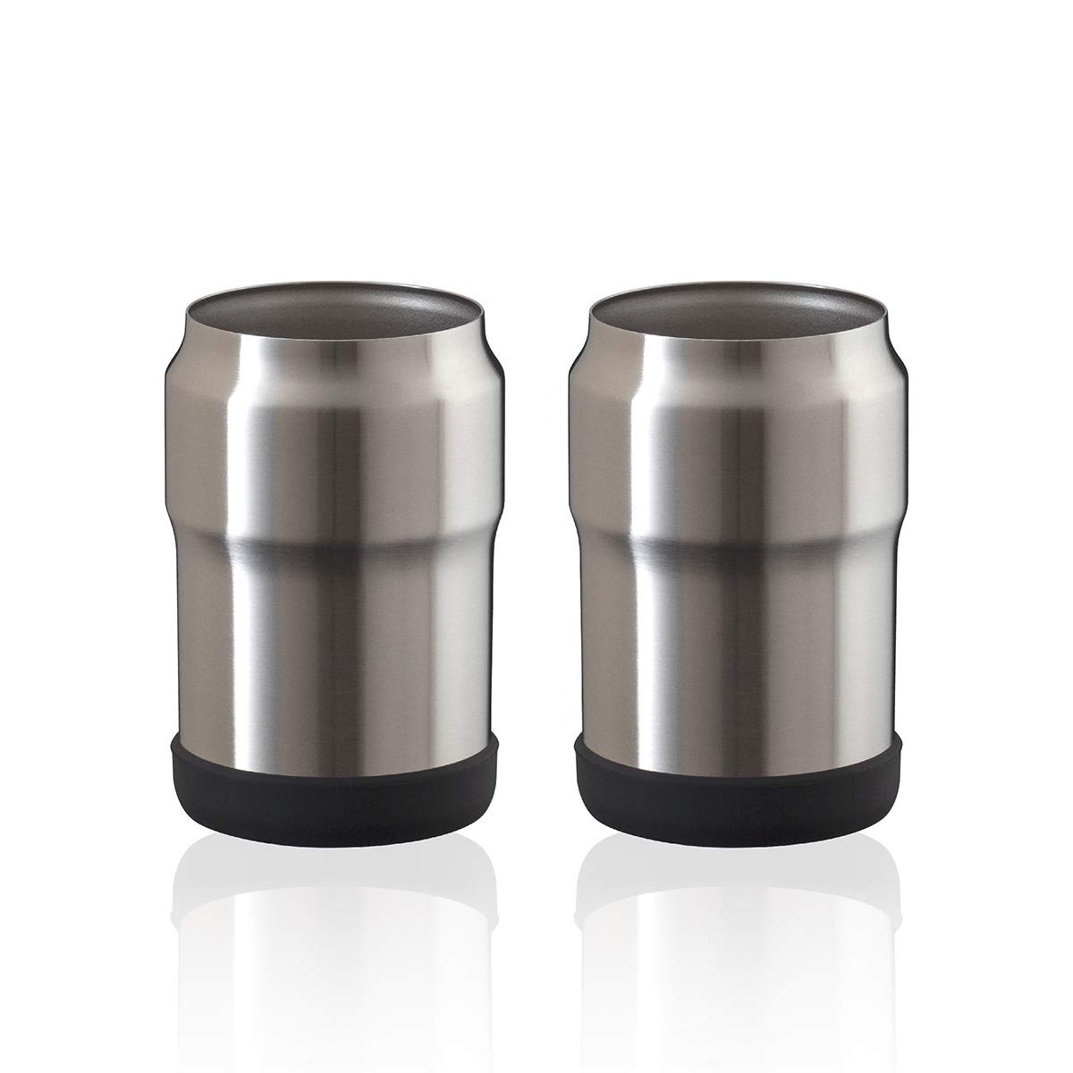 

Держатель для банок Atlas с вакуумной изоляцией, серебристый, для 350 мл, идеально подходит для кемпинга и идеально подходит для пар консервных банок, для улицы, для пива, AWCH-350SV2P