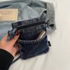 Bolso de Hombro para Mujer Mini Denim Bolso Pequeño Bolso para Teléfono Móvil Bolso Bandolera