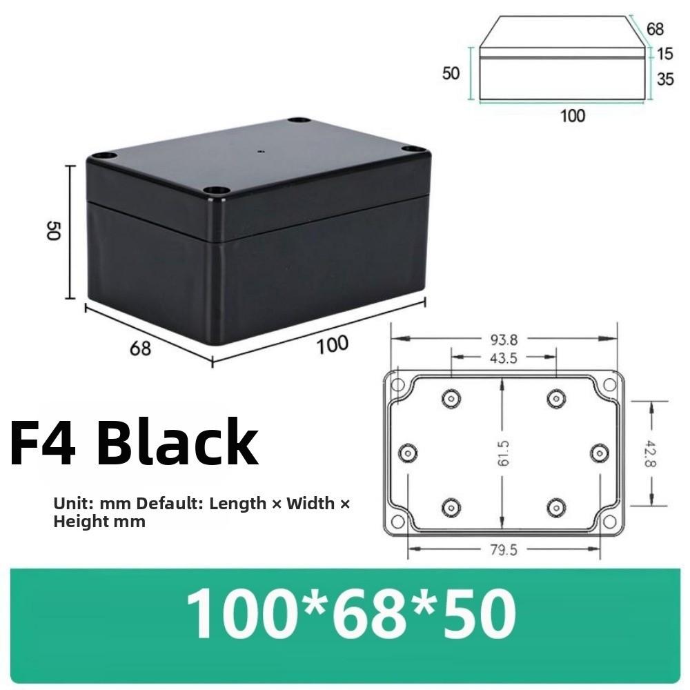 New Waterproof Outdoor Junction Box Transparent 10 Styles Enclosure Cover Plastic Electrical Project Boxes