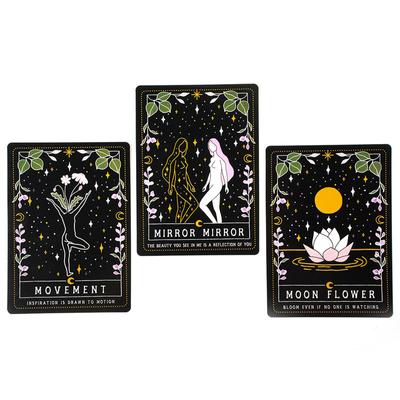 11*6.5cm Moon Witch Oracle Cards Fortune-telling Prophecy Tarot Deck