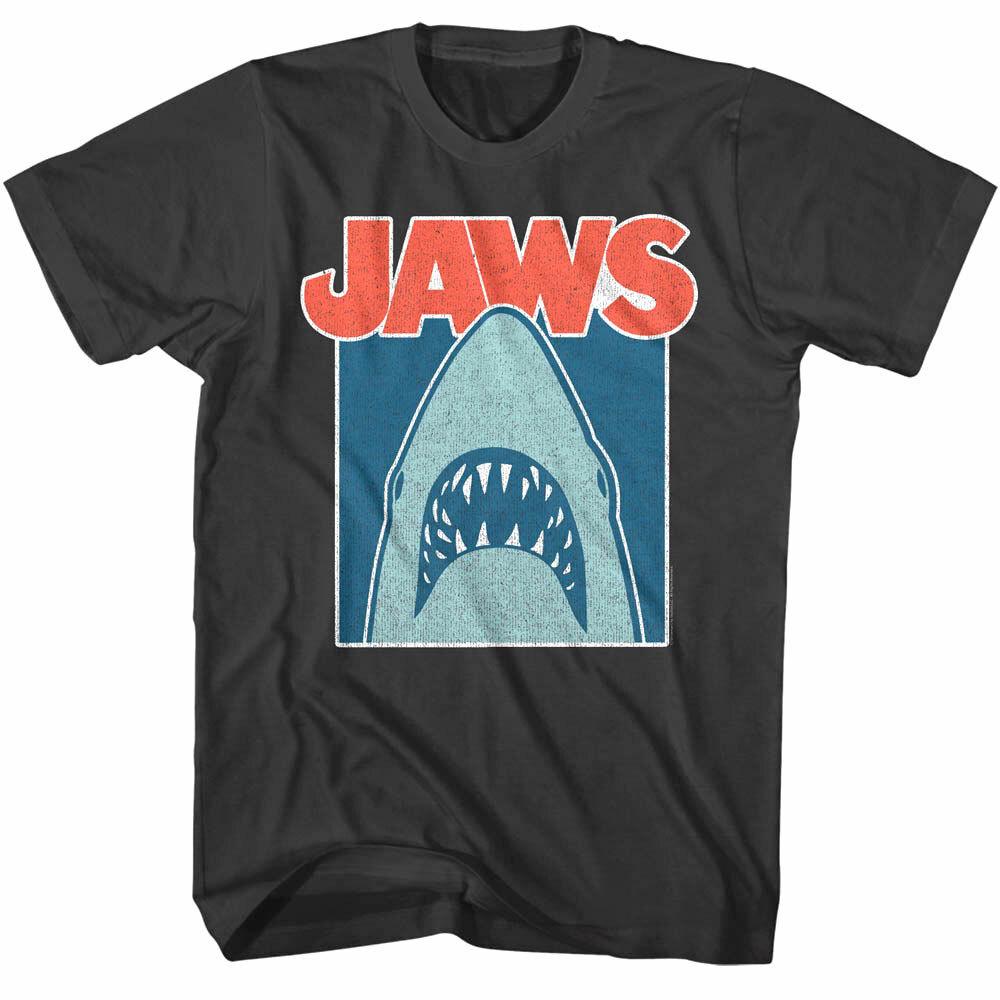 Jaws Minimalist Shark Men T Shirt M