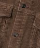 Euggen Eug Corduroy Trucker Jacket_Brown