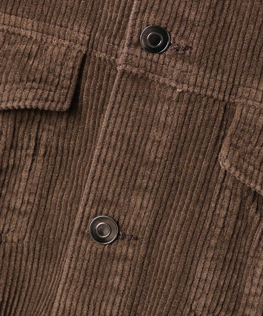 Euggen Eug Corduroy Trucker Jacket_Brown