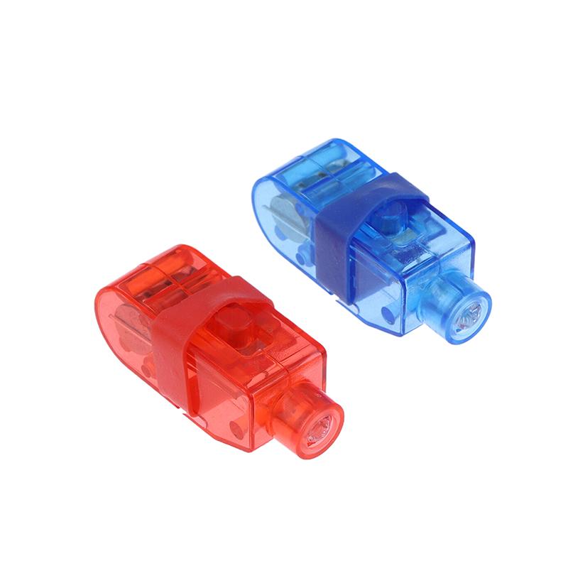 10Pcs Color Luminous Led Finger Lights Glow In The Dark Finger Flashlights Toys For Kids Birthday Rave Party Supplies