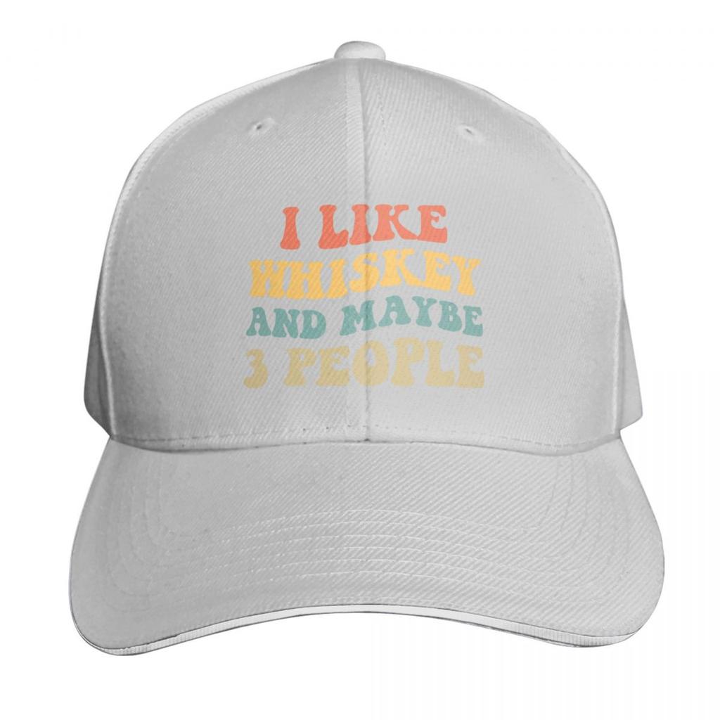 I Like Whiskey And Maybe  People II Baseball Cap GentleUnisex Hat Luxury Unisex Cap Hat Unisex Luxury Winter Hat Womens  Unisexs