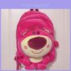 Lotso Plush Backpack With Zipper Closure For Casual Travel And School Use