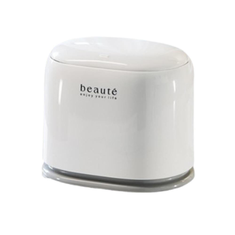 Large Capacity Desktop Storage Box Press Style Desktop Trash Can  Kitchen Accessories