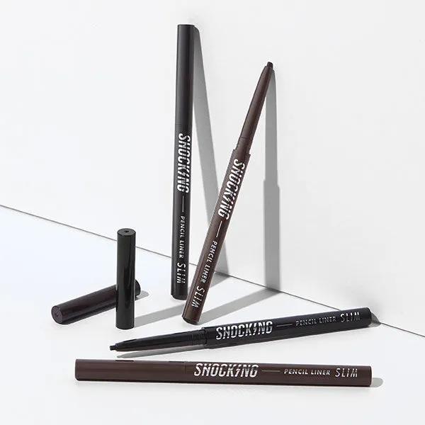 Szokujący wegański eyeliner w ołówku Slim