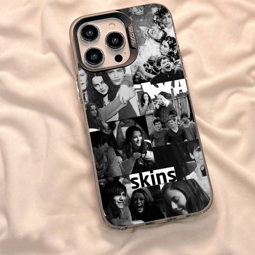 Skins Movie TV Phone Case Color Silver Shell For IPhone 17 16 15 14 13 12 11 Pro Max Plus