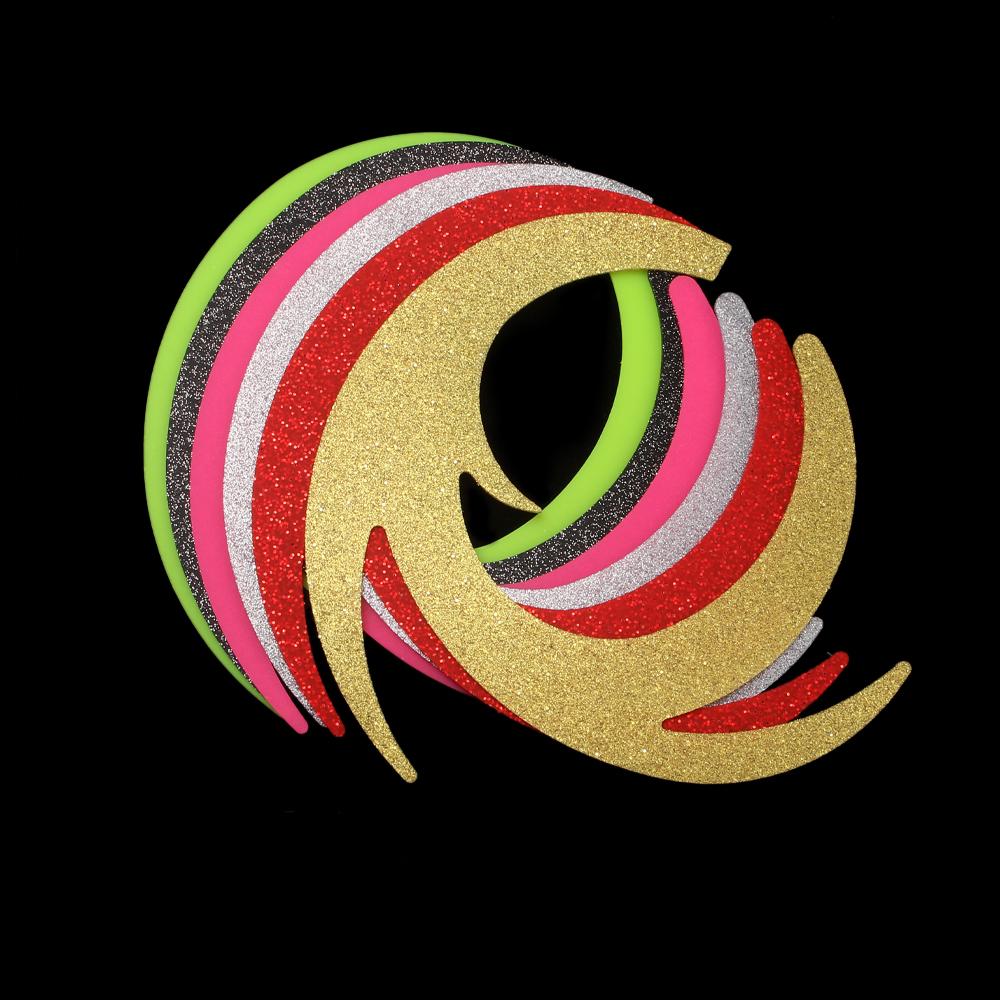 Bimoo 6pcs Fly Fishing Stimulator Silicone Wiggle Dragon Tails Fly Tying Material Pike Bass Saltwater Streamer Fishing Lures