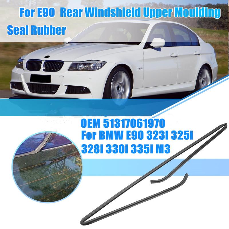 51317061970 Car Rear Upper Trunk Windshield Upper Moulding Trim Seal For BMW E90 323i 325i 328i 330i 335i M3 OEM 51317061970