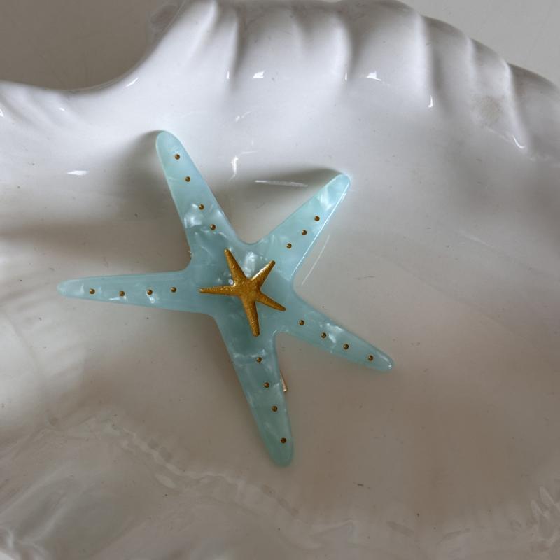 Large Red Hair Claw Clip French Letter Gold Accent Updo Bun Holder Women Non-Slip Hair Grip Accessory for Thick Hair