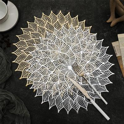 Dining Mat Heat-insulating Dining Table Mat Heat-resistant PVC Household Bowl and Cup Mat Vase Mat