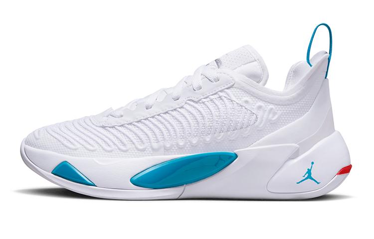 

Jordan Luka 1 Abrasion Resistant Support Low top Children s Basketball Shoes White DQ6513-104 39