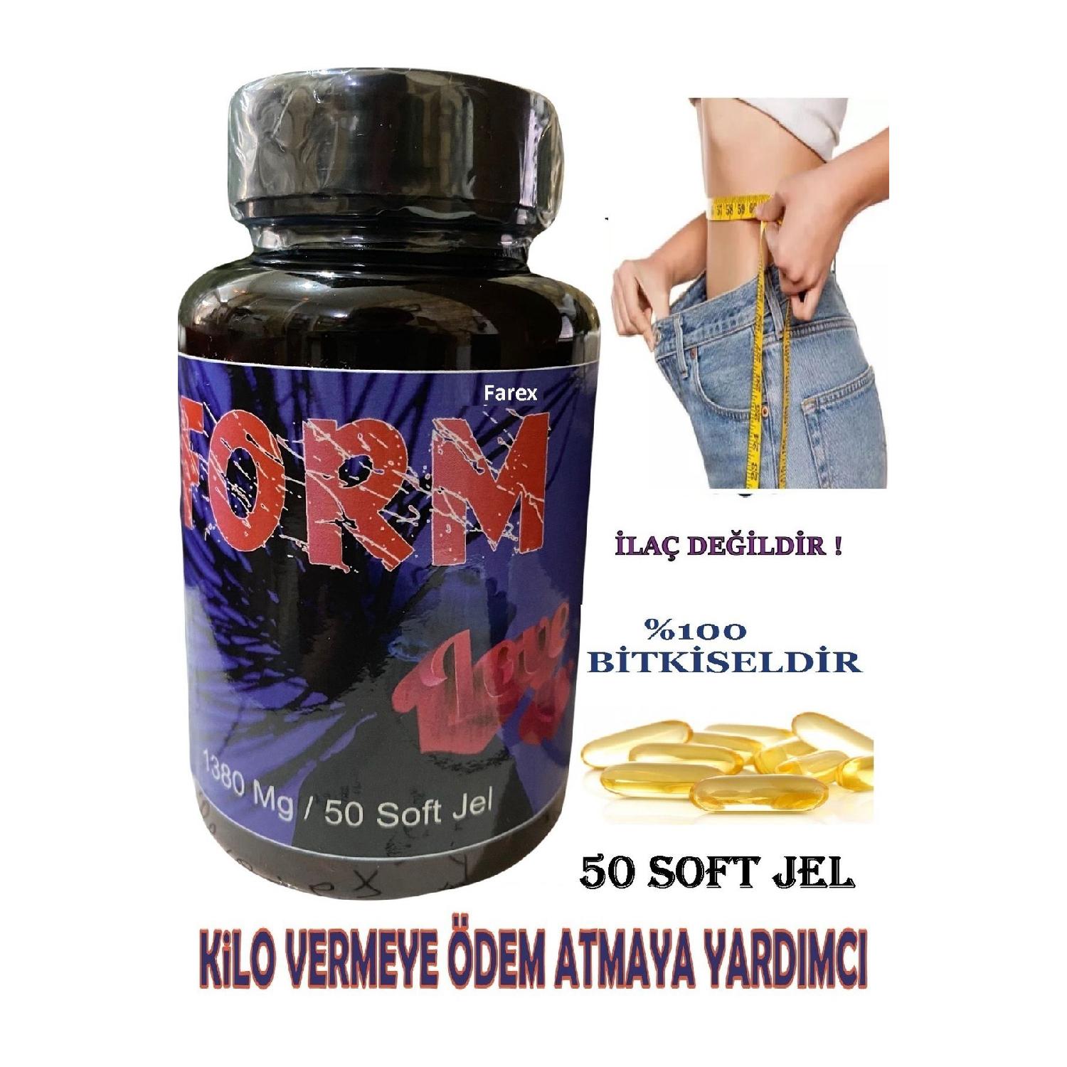 

50 пакетів капсул Softgel Detox Herbal Tea Effective Herbal