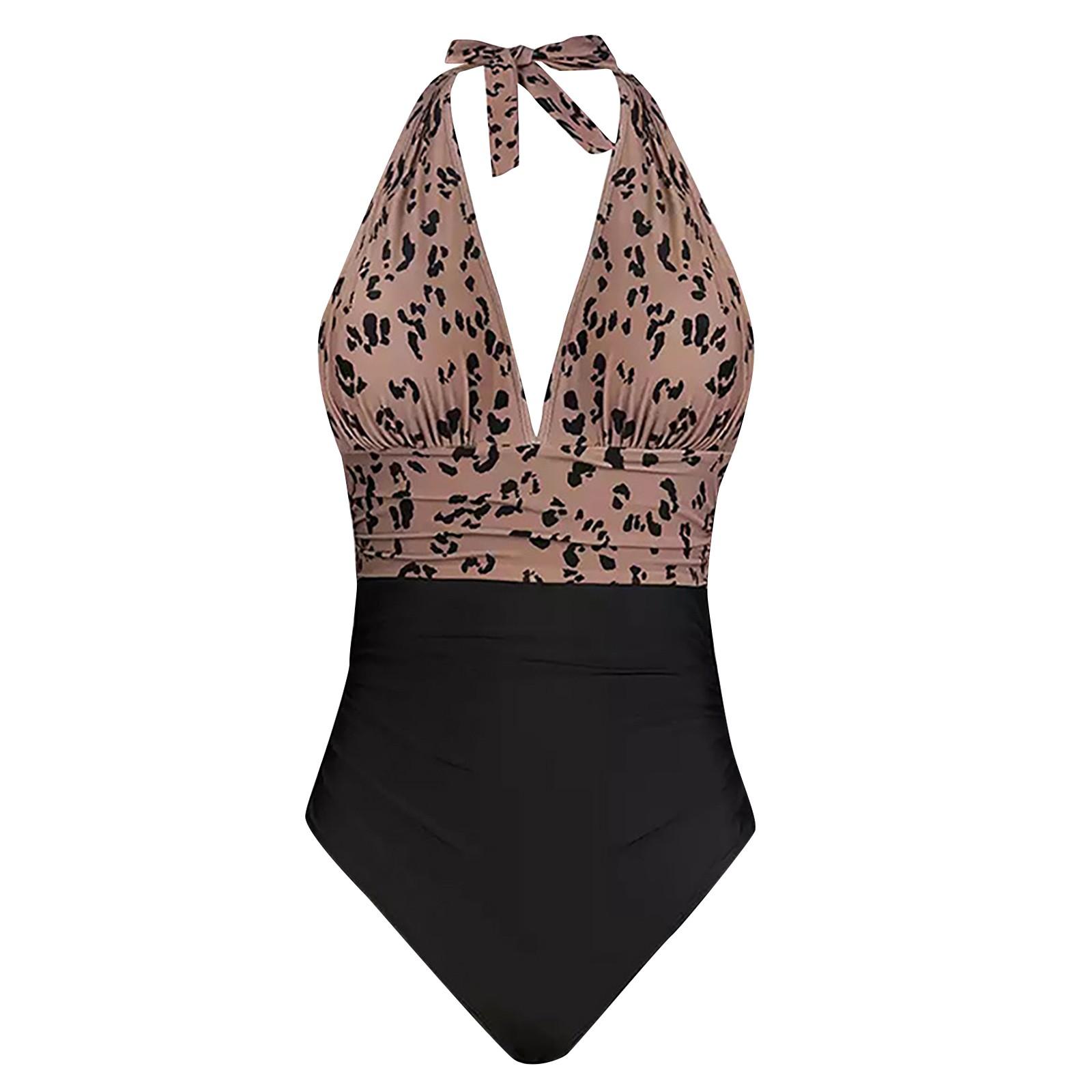 

Женский модный цельный сексуальный купальник бикини с открытой спиной (С накладкой на грудь без стального бюстгальтера) XXL