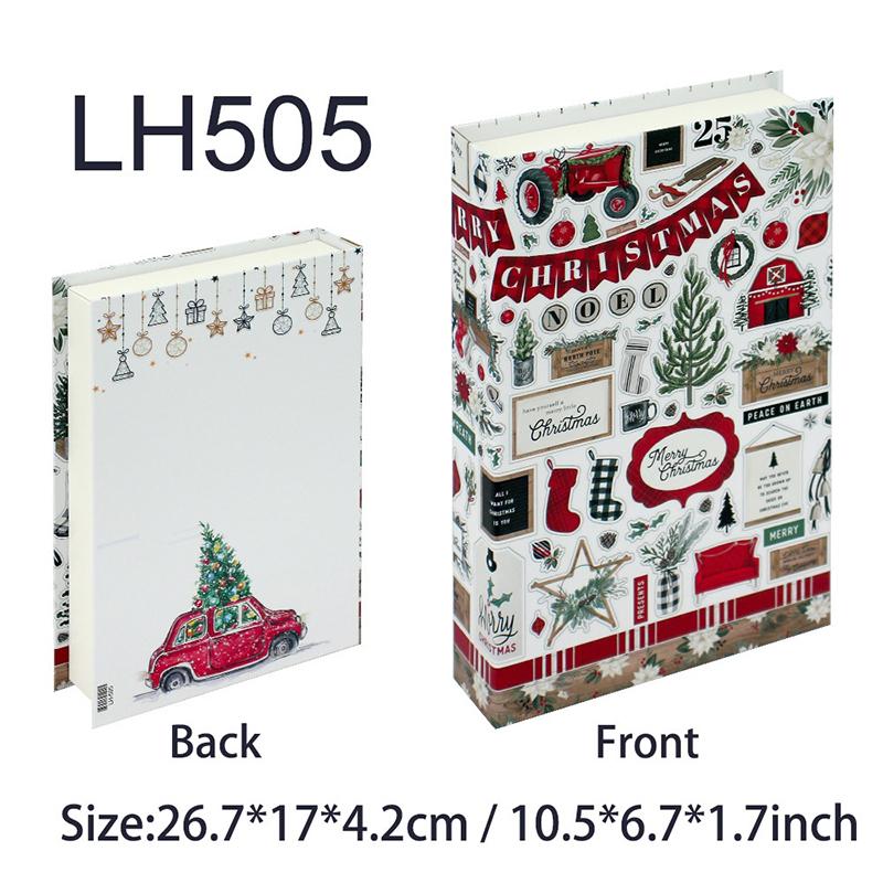 Seria Świąteczna Dekoracja Fałszywych Książek Estetyka Pokoju Dziennego Rekwizyty Dekoracje Książek Wnętrze Ozdoby na Stolik Kawowy Dodatkowe