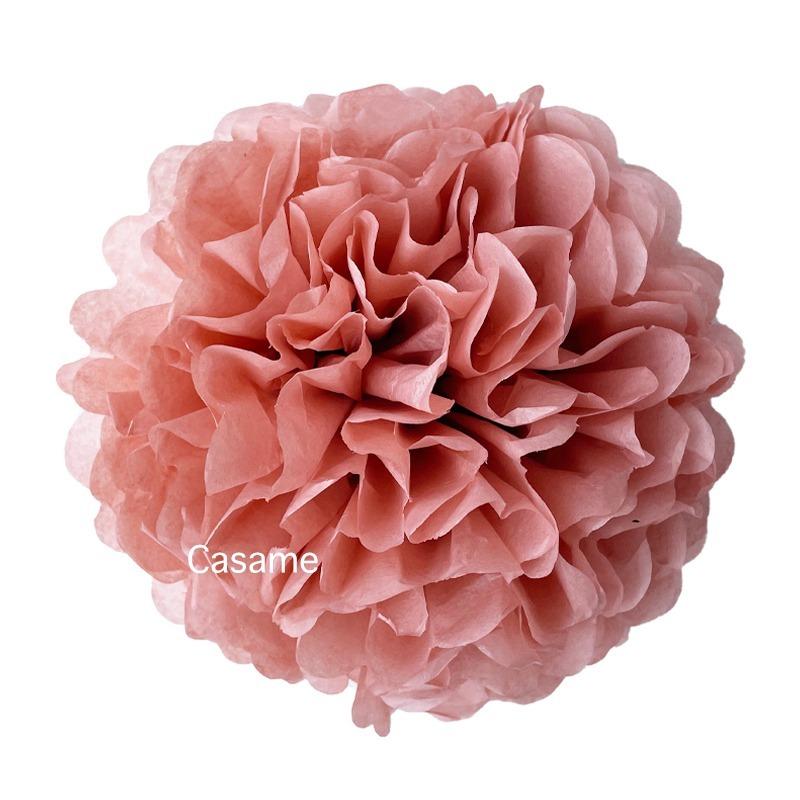 wedding Decoration Tissue Paper Flowers DIY Paper Pom Poms Balls Lanterns Party Decor Craft Wedding Supplies