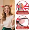 Light Weight Reindeers Antlers Headbands Plastic Hair Decoration For Christmas Parties Costume Accessories