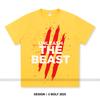 Beast Mode Workout Unisexs TShirt Cotton Oversized Gym Motivation Graphic Tees for Unisex Intense Training Fitness Top