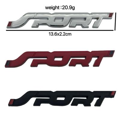 Adesivo de Cauda com Emblema Esportivo para Carros Modificados Mondeo Fiesta