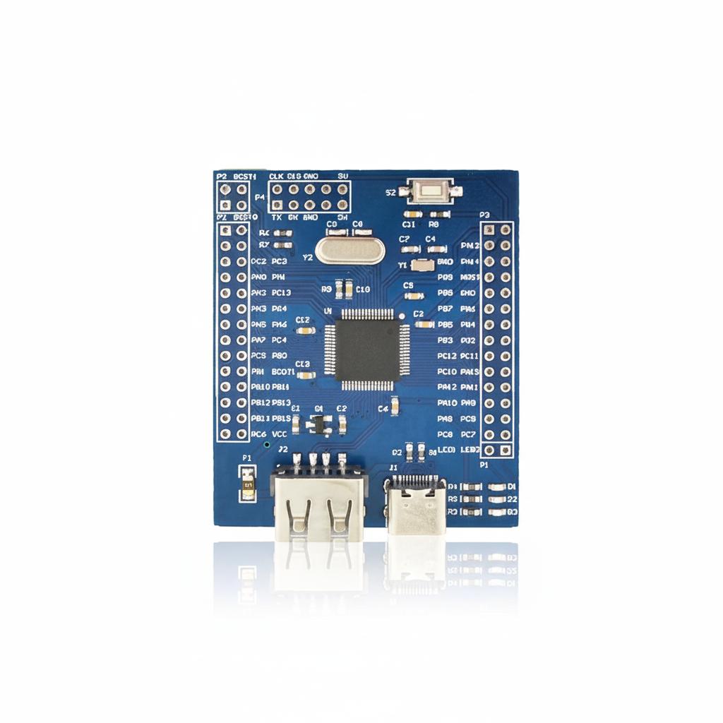 

CH32V103R8T6_MINI Development Board RISC-V Evaluation Board 10*10*2 білий