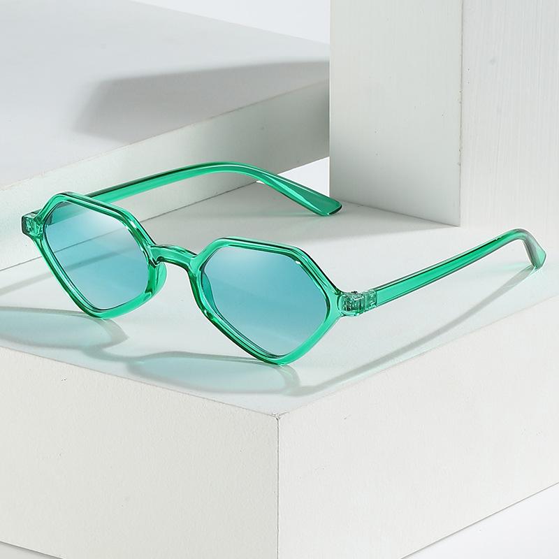 Geometric Sunglasses Simple Retro Half Triangle Personality Glasses Internet Celebrity Hip Hop Sunglasses Women