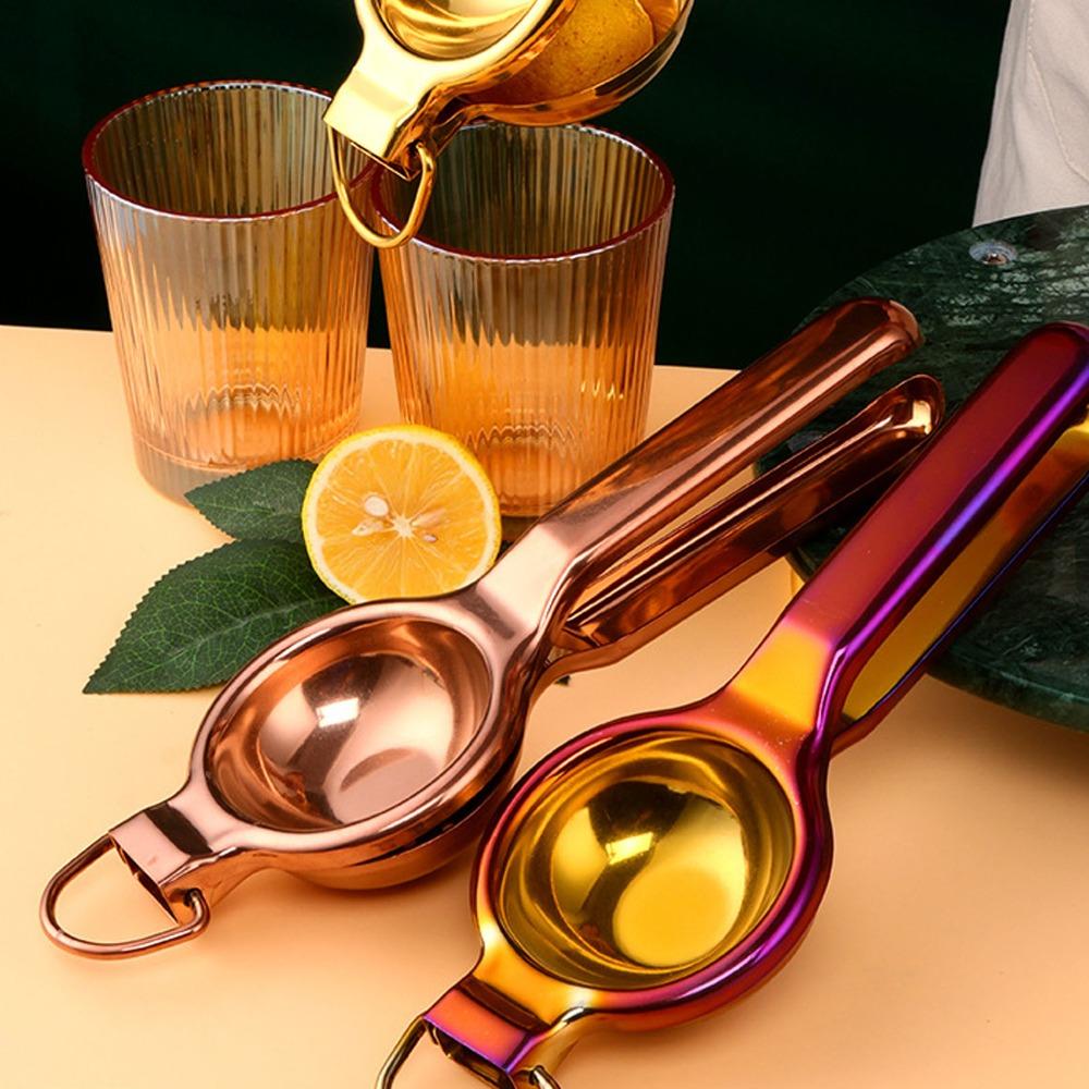 Gold Citrus Juicer Stainless Steel Fruit Juicer Kitchen Tool Lemon Squeezer  Pomegranate