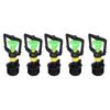 5PCS G1 2 Male Thread Rotating Sprinkler Nozzle Spray Head Misting Nozzle for Garden Irrigation