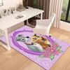 1pc. Lady and the Tramp Cartoon Rug Home Decorative Carpet for Living Room Bedroom Office Outdoor Gift Floor Mat Area Rugz0414210